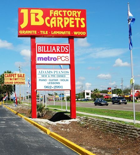 JB Factory Carpets: 1251 E Fowler Ave, Tampa, FL 33612